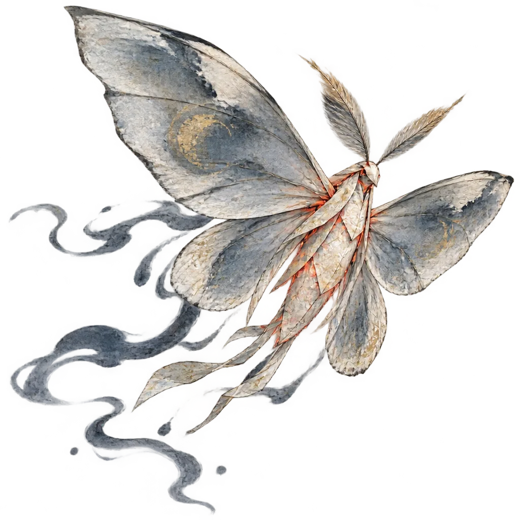 Paper moth spirit